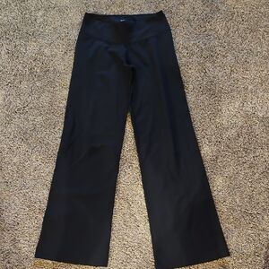 Nike Black Wide-Leg Pants Professional Style